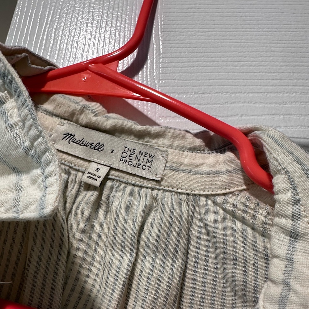 Striped Button-Up Shirt - Picture 2 of 3